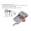 Concealed Hinge Jig Kit Set, Stainless Steel, 35mm 2