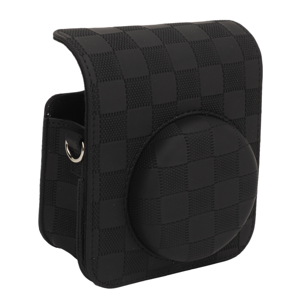 Mini 12 Camera Case Pu Portable Cover With Strap For Fuji Mini12 Black 5071331916969