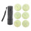 Glow Golf Balls 6pcs Neon Fluorescent 13.8oz 2
