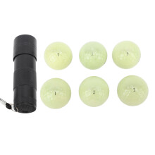 Glow Golf Balls 6pcs Neon Fluorescent 13.8oz
