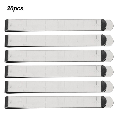 20Pcs Hemming Clips Set 3inch Fix Metal Measuring 2
