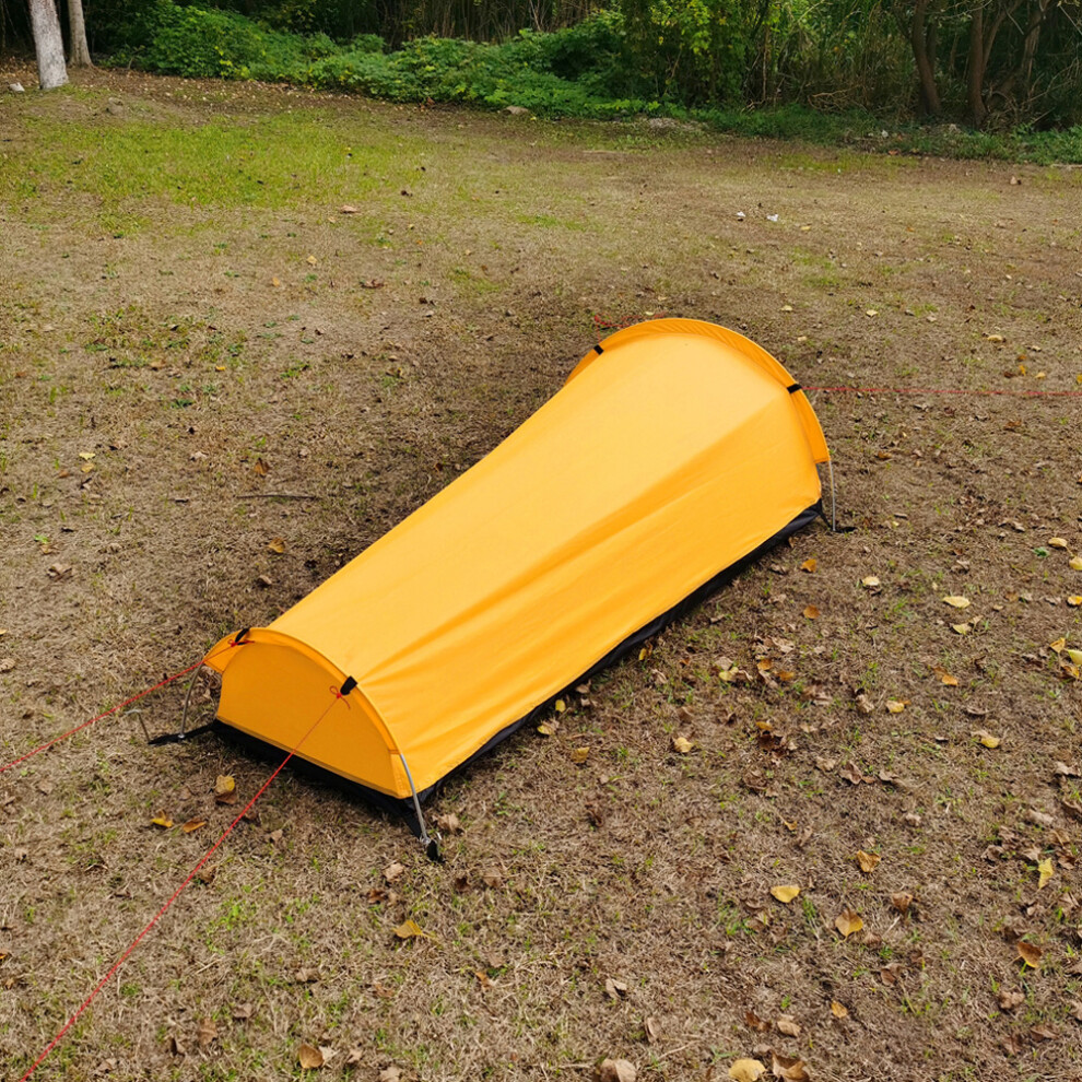 Ultralight Backpacking Tent with Mesh Ventilation and Waterproof Base