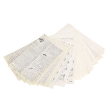 Vintage Scrapbook Paper Set 57PCS Old Book Series Background Craft Supplies