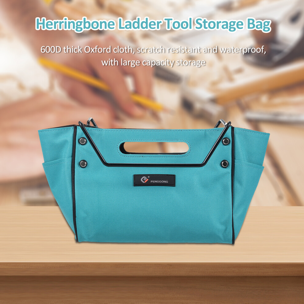 Telescoping Ladder Tool Storage Bag 600D Oxford Pouch 75X20x15cm 6911331924474