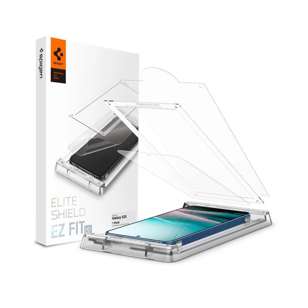 Samsung Spigen Elite Shield Ex Fit Hd For Galaxy S25 6.2" - Afl09091