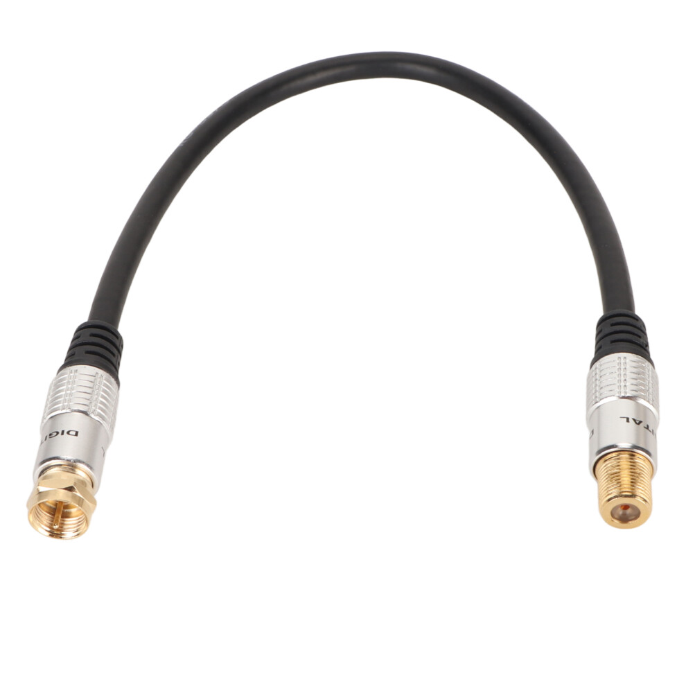 F Type Male To Female Coaxial Cable 1.5M -Plated For Hdtv, Catv, Modem Gold 5061331926341