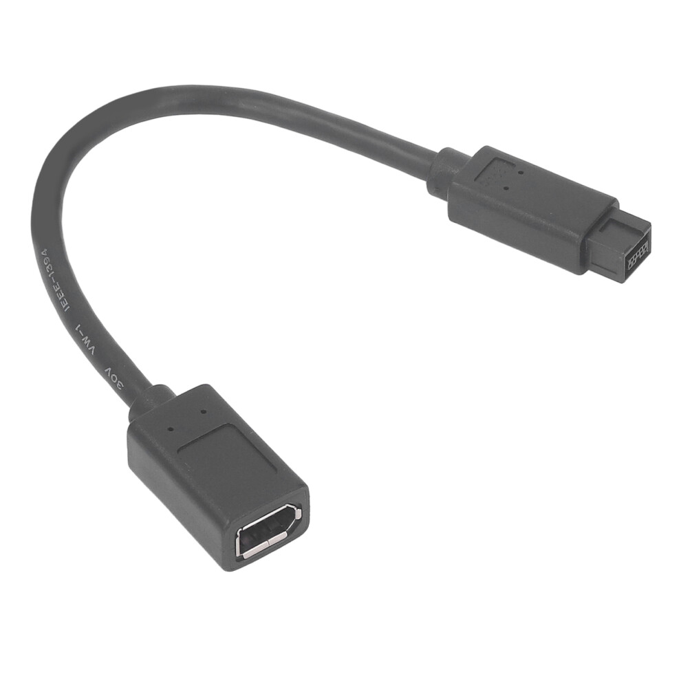 Ieee1394 Firewire Cable 800Mbps 7.9In Female To Male 6Pin To 9Pin 5041331926299
