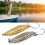 2Pcs Fishing Lures Artificial Fishing Baits Leech 12