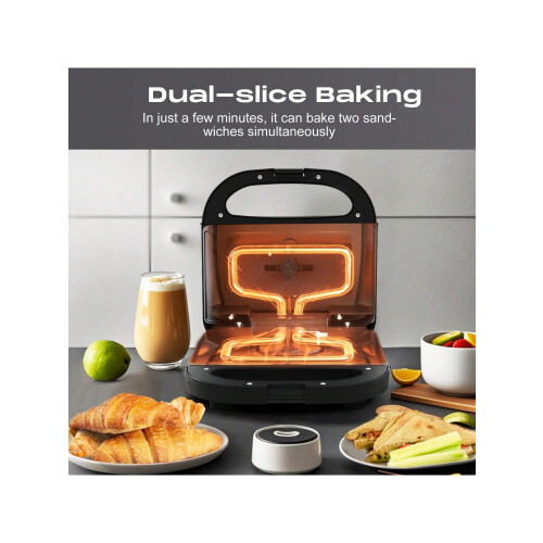 SUPERLEX Sandwich Maker 750W Stainless Steel Sandwich Machine 1