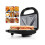 SUPERLEX Sandwich Maker 750W Stainless Steel Sandwich Machine 10