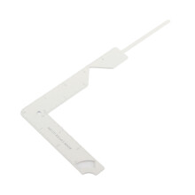 Multi-Function Metal Ruler for Bookbinding Crafting & Scrapbooking 12-inch