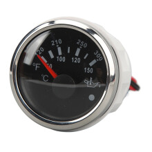 52MM Oil Temperature Gauge 50-150C Silver