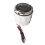 52MM Oil Temperature Gauge 50-150C Silver 7