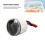 52MM Oil Temperature Gauge 50-150C Silver 3