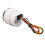 52MM Oil Temperature Gauge 50-150C Silver 16