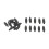 20pcs Carp Fishing Method Connectors Threaded 9