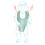 Adjustable Baby Walking Harness 20KG 6-36M Green 6