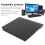External USB 3.0 CD/DVD Drive Black Plug & Play 4
