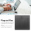 External USB 3.0 CD/DVD Drive Black Plug & Play 3