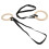 1 Pair Wooden Gymnastic Rings with Adjustable 10