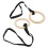 1 Pair Wooden Gymnastic Rings with Adjustable 9