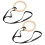 1 Pair Wooden Gymnastic Rings with Adjustable 3
