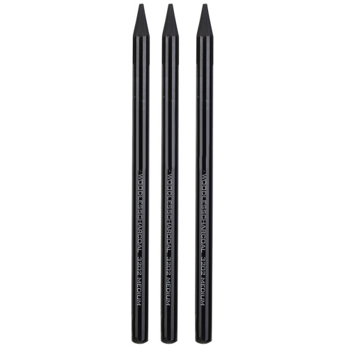 3pcs Pure Carbon Sketch Pencil Professional 1