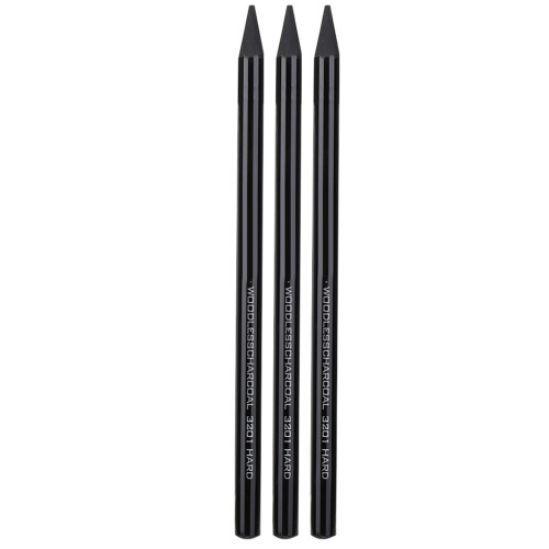 3pcs Pure Carbon Sketch Pencil Professional
