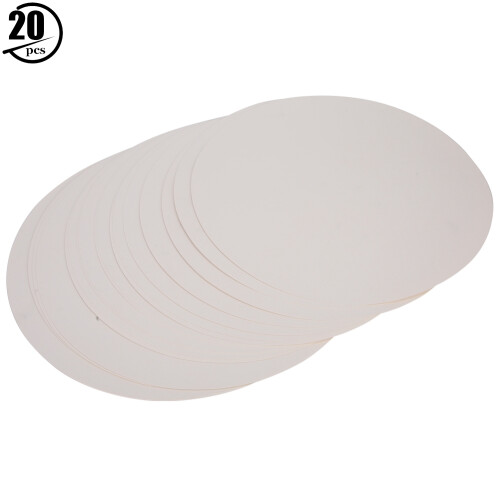 20Pcs Blank Round Paper Thickened Hand Drawing 1
