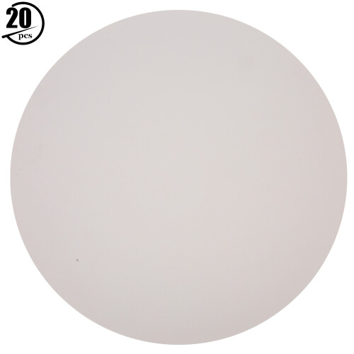 20Pcs Blank Round Paper Thickened Hand Drawing