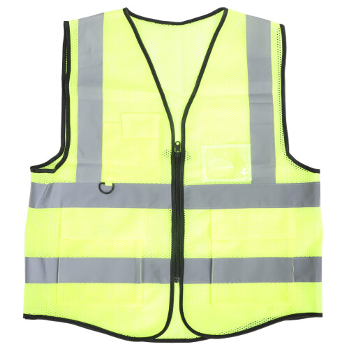 High Visibility Reflective Safety Vest with Multi Pockets & Breathable Mesh 1