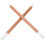 2Pcs White Charcoal Pencil Wood Professional 3
