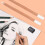 2Pcs White Charcoal Pencil Wood Professional 6