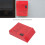 Rustic Red Iron Wall-Mounted Locked Mailbox with 3 Hooks, Waterproof 4