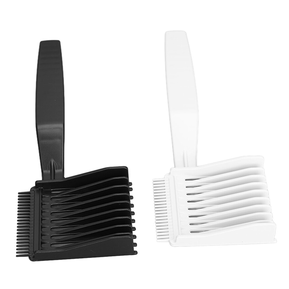 Unisex 78Cm Rounded Teeth Barber Fade Comb Set For Salon And Home Haircuts