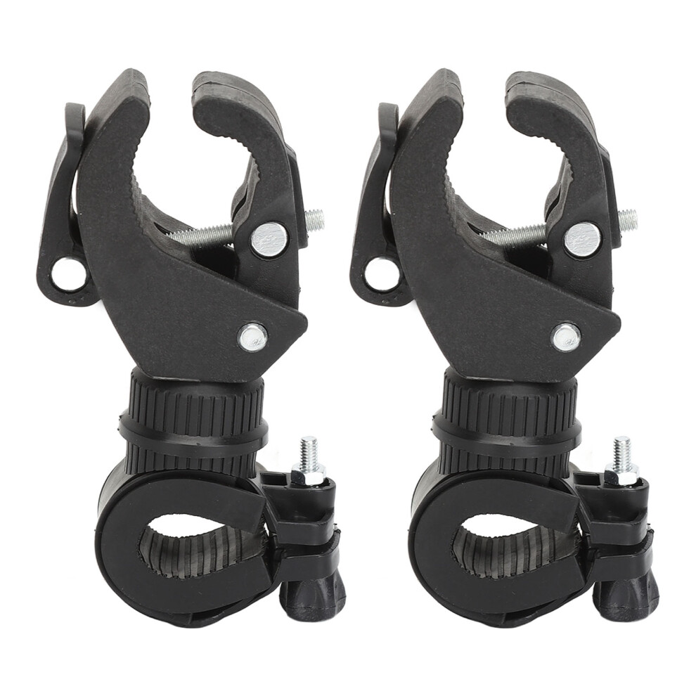 Versatile Crutch Holder with 360 Rotation for Rollators & Scooters