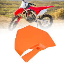 Orangener ABS-Motorrad-Vornekennzeichenhalter für EXC 150-500 2020-2022
