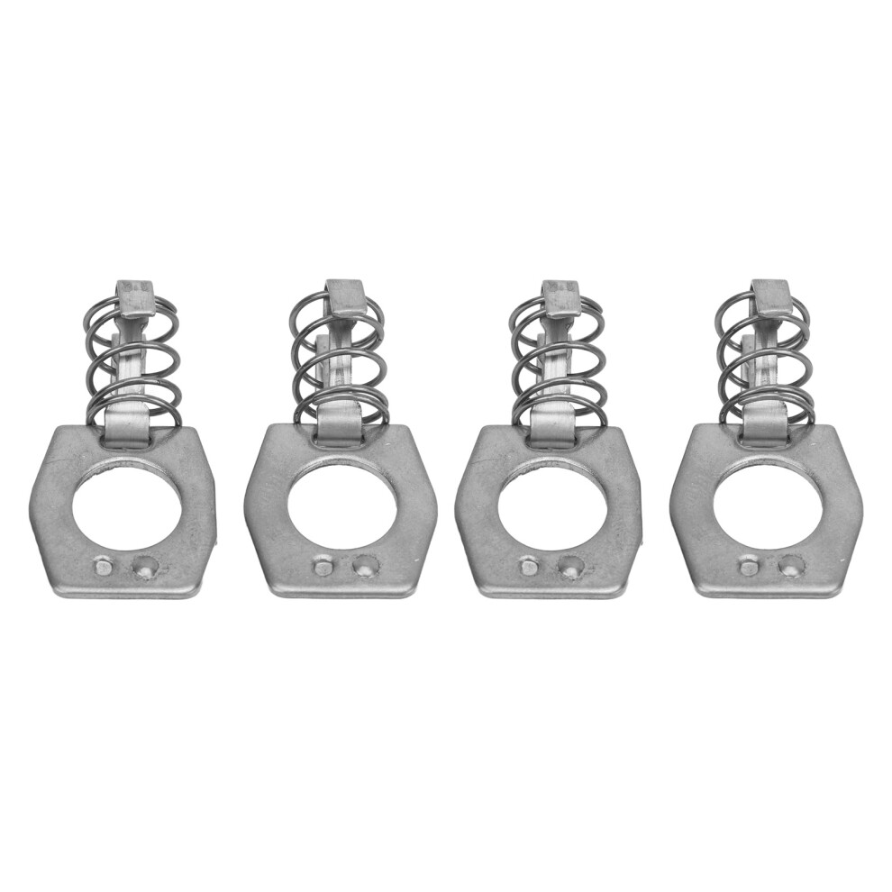 Stainless Steel Rv Camper Water Heater Cam Lock Latch - 4 Pieces Silver 8771331945477