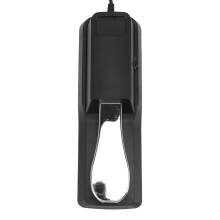 Sustain Pedal for Piano, Metal & ABS, Silver, Universal Support