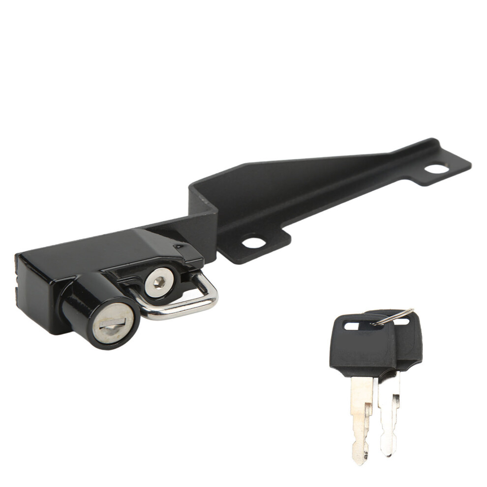 Motorcycle Helmet Lock 2 Keys Helmet Black 9121376134937