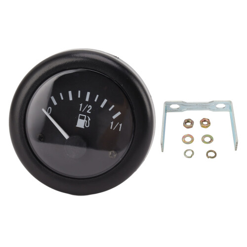 Fuel Level Gauge 24V Pointer Type ABS Meter 1