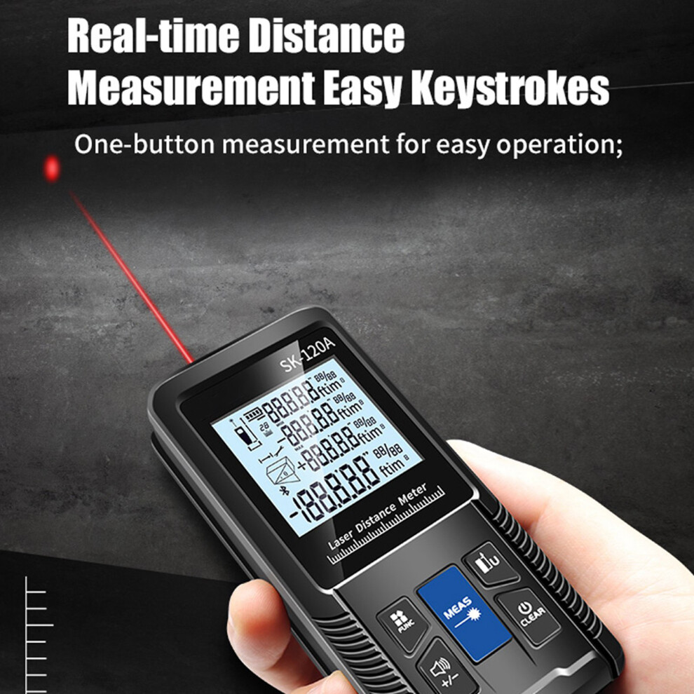 Accurate Digital Distance Meter With Multiple Measurement Functions 4681331951238