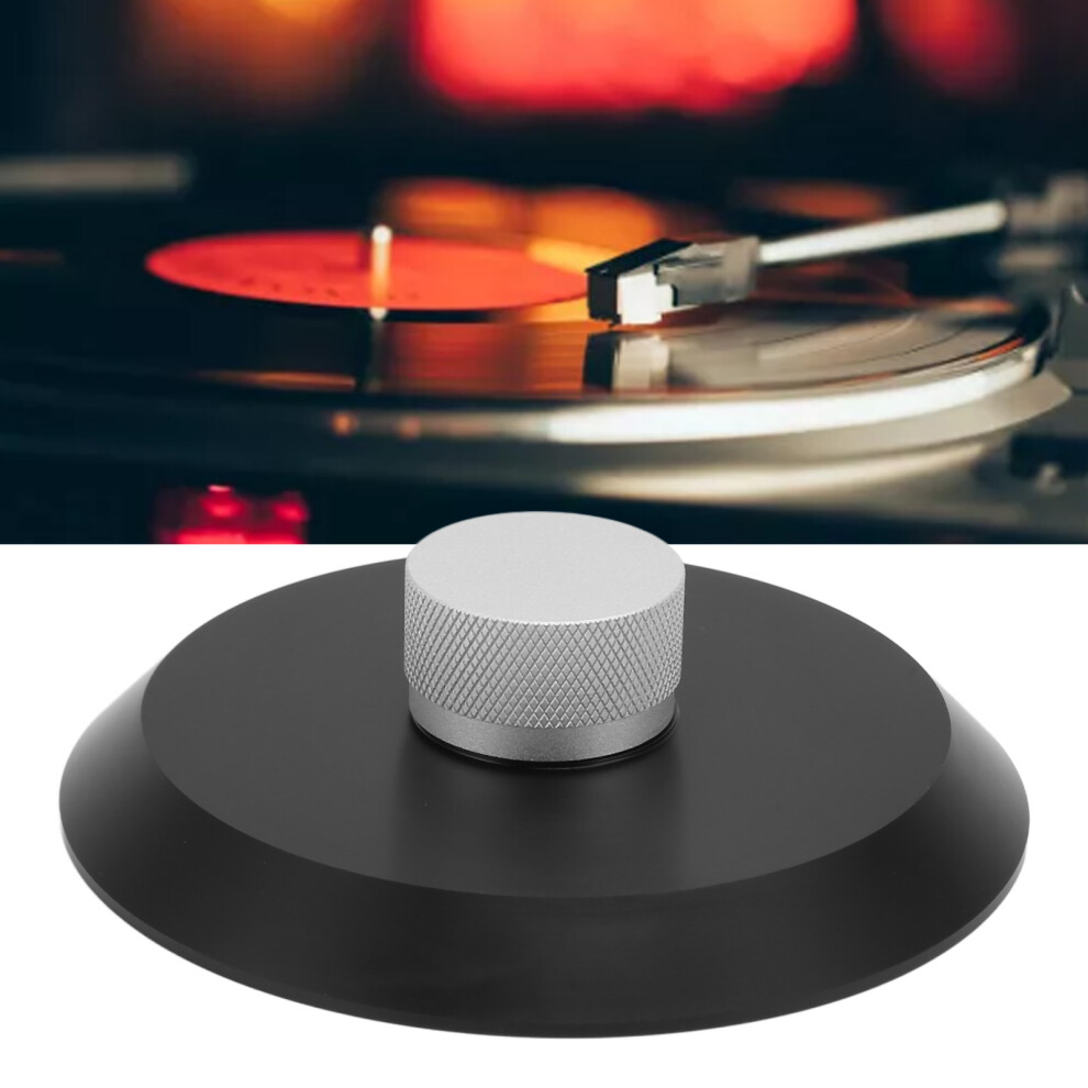 Turntable Record Weight Clamp Pom Material Reduce Vibration 10.6 Oz Capacity 3751331955435