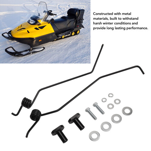 4E565768 Snow Scratcher Kit Universal Fit for Enhanced Snowmobile Performance 2