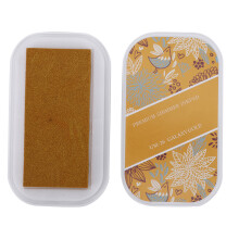 Ink Pad Metal Color Large DIY Hand Craft Rubber
