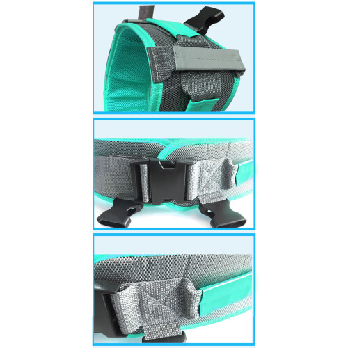 Elderly Green Gait Belt with Thickened Strap Safety Walking Aid 2