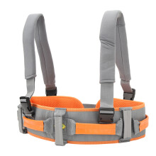 Breathable Polyester Gait Belt for Wheelchair Use - Orange M