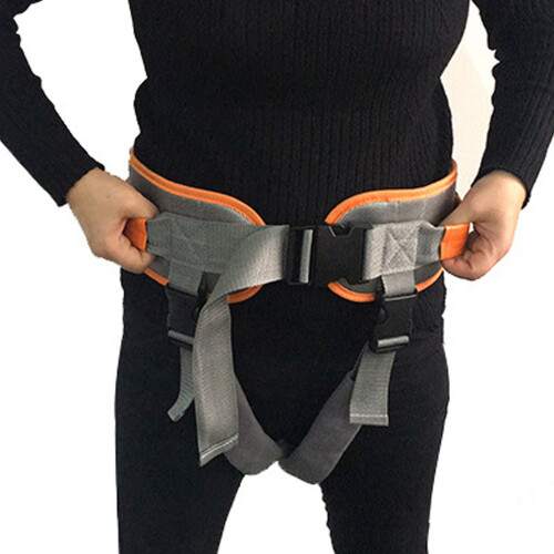 Breathable Polyester Gait Belt for Wheelchair Use - Orange M 2