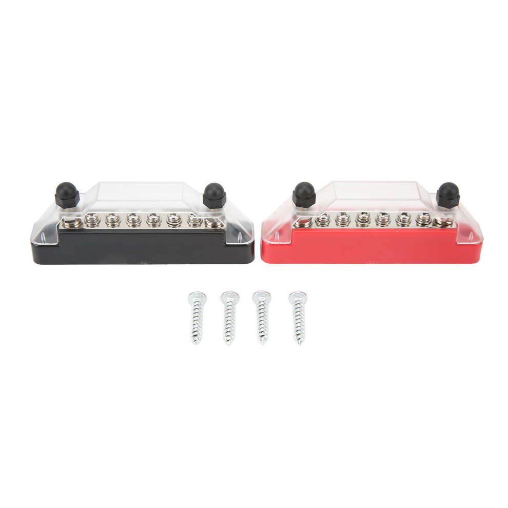 6 Way Circuit Fuse Holder Power Distribution Block 9121376136528
