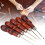 5PCS Wooden Handle Awl Hole Punch Sewing Stitching 12